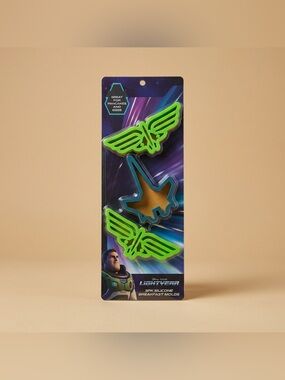 Disney Pixar Lightyear 3 Pack Silicone Breakfast Molds